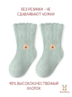 Носочки для новорожденных малышей без резинки