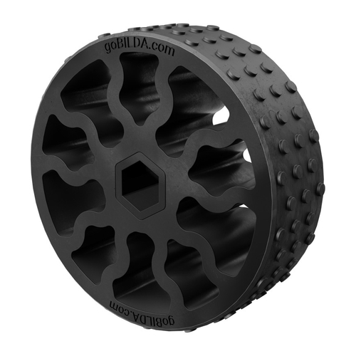 3613 Series Gecko® Wheel (8mm REX™ Bore, 48mm Diameter)