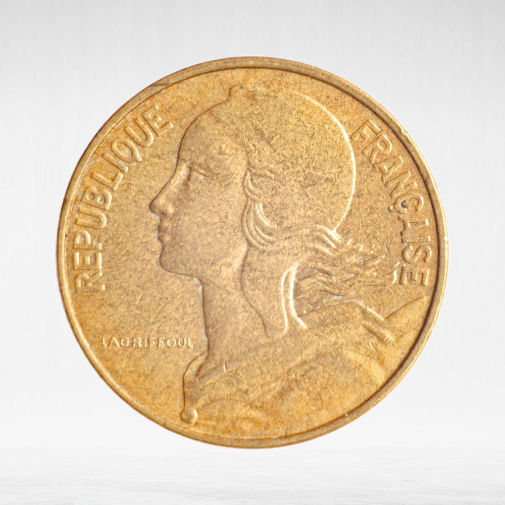 France, 10 Centimes 1982, VF