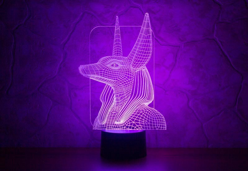 3Д-светильник "Анубис"