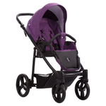 Детская коляска Bebetto Explorer 3 в 1 с автокреслом Avionaut Cosmo 08 фиолетовый