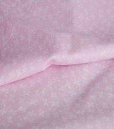 Простыня на резинке "Звездочка" 60*120 бязь б/з розовый