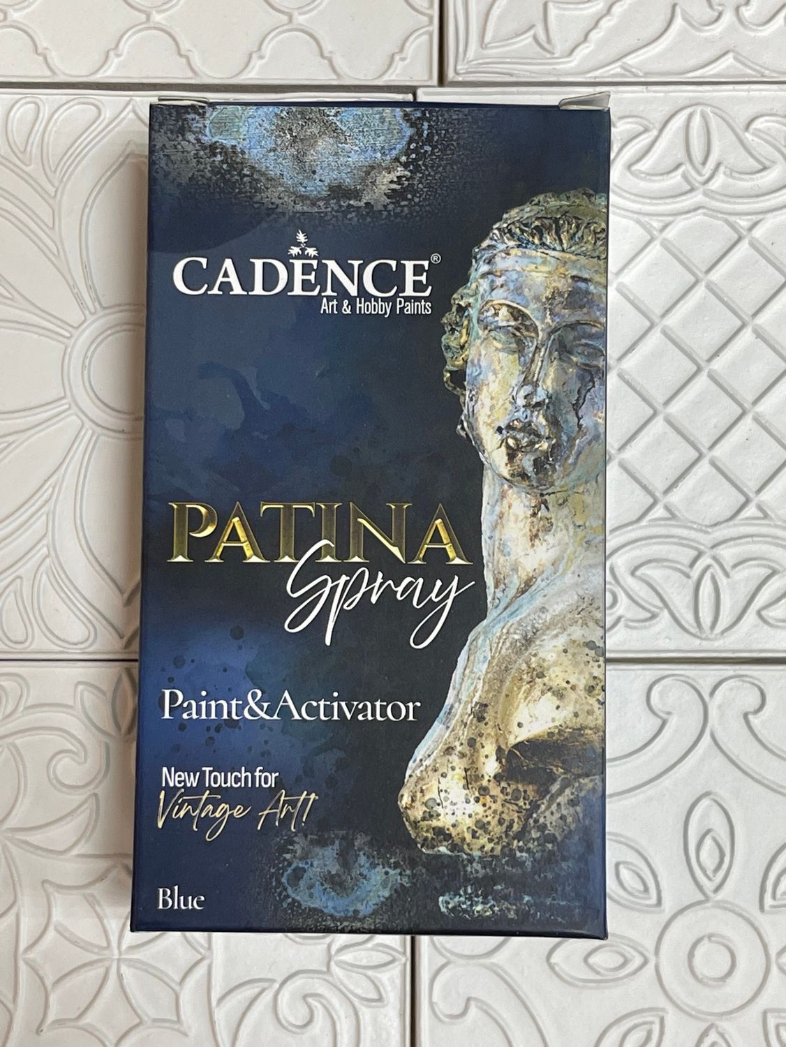 набор, Patina spray set  СИНИЙ 50мл+50мл, cadence