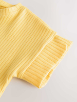 Футболка и шорты в комплекте для девочки Next E51-380, Светло-желтый