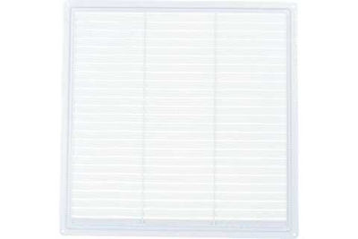 Решётка вентиляционная неразъёмная с москитной сеткой 175х175 мм