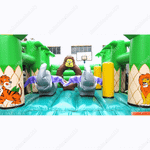 Коммерческий надувной батут "Национальный парк" 4*4*3 м