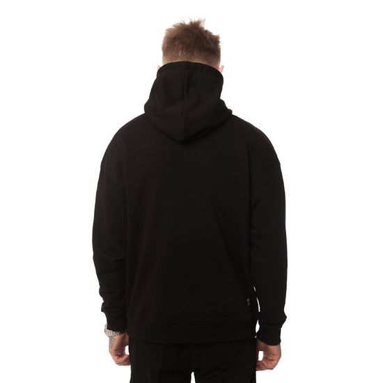 Худи ЮНОСТЬ Пламя - лого Черный