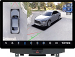 Магнитола для Infiniti EX25, EX37, QX50 2010-2017 - Teyes CC3-2K-360 монитор 13" 2K QLED на Android 10, 6Гб+128Гб, CarPlay, 4G SIM-слот, 4 камеры в комплекте