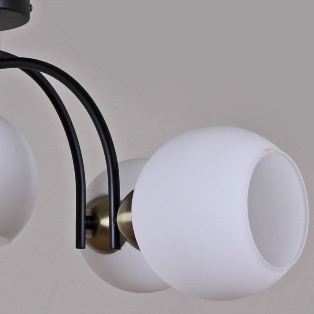 Потолочная люстра ILLUMICO  IL0250-5CSQ-79 BK AB