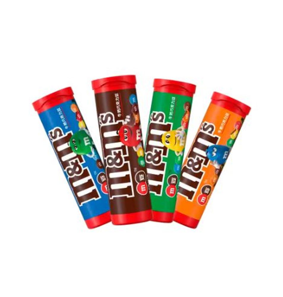 Драже M&amp;M's Туба Can Colored 30,6гр