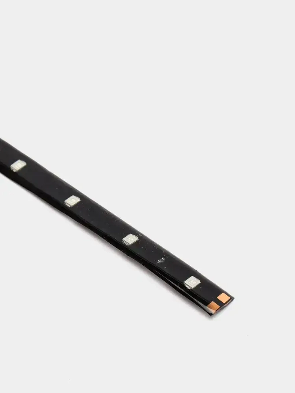 Светодиодная LED лента для автомобиля и дома IP65 12V 30см красная водонепроницаемая на самоклеющейся основе