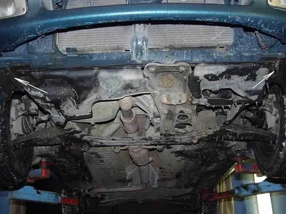 Защита картера и КПП Sheriff для Ford Probe II 1992-1997 арт.08.0066