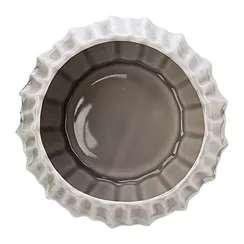 Набор из 2 салатников actinia серого цвета из коллекции sea treasures