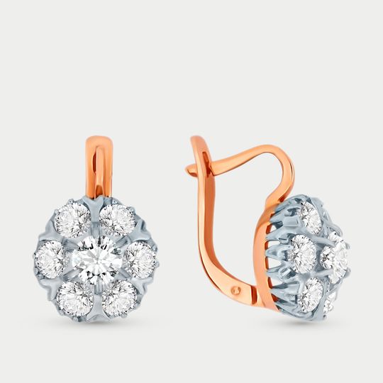 Серьги золотые