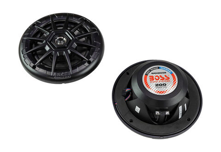 Акустика 6,5",  RGB подсветка, черный