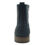 651511 полусапоги мужские синие