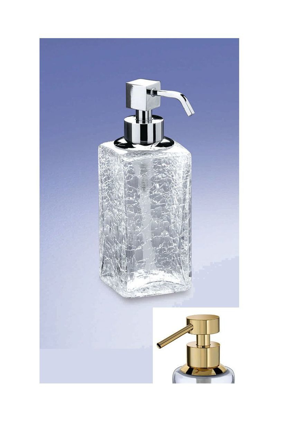 Дозатор для мыла Windisch 90412O Cracked Crystal Испания