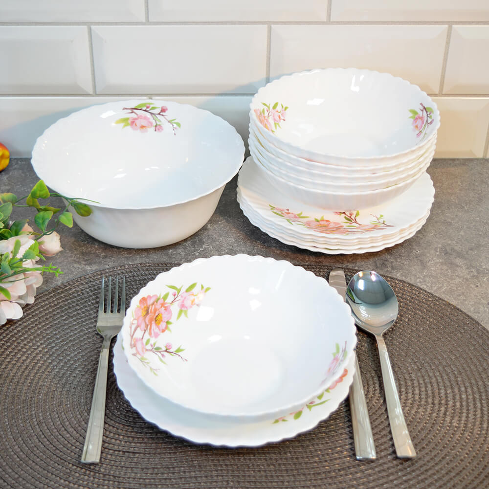 Столовый набор 13 предметов "Ветка Сакуры"