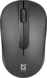 Мышь беспроводная Defender Datum MM-285 Black (Черный) 3кн+кл, 1000 dpi, НОВИНКА!