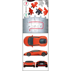 Ravensburger - 3D Пазл Lamborghini Huracan Evo Arancio 156 элементов. 115716 / артикул   115716  / GTIN 4005556115716