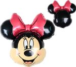 Шар (46''/117 см) Фигура, Голова, Минни Маус, 1 шт.