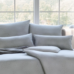 Постельное белье 1.5 спальное Estella Pippa grau серое