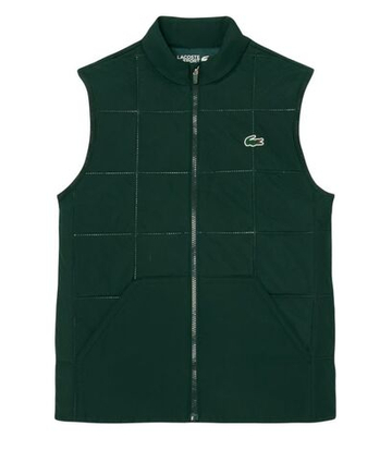 Женская теннисная жилетка Lacoste Water-Repellent UV Protect Sport - green