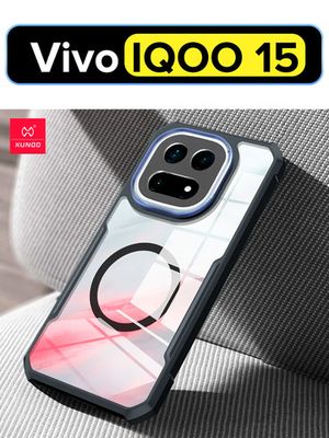 Чехол для Vivo IQOO 15 c Магсейф противоударный с усиленными углами XUNDD