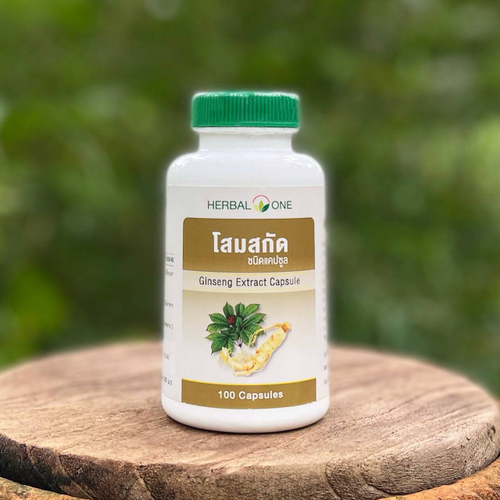 Капсулы общеоздоровительного действия с экстрактом женьшеня Ginseng Extract capsule Herbal One