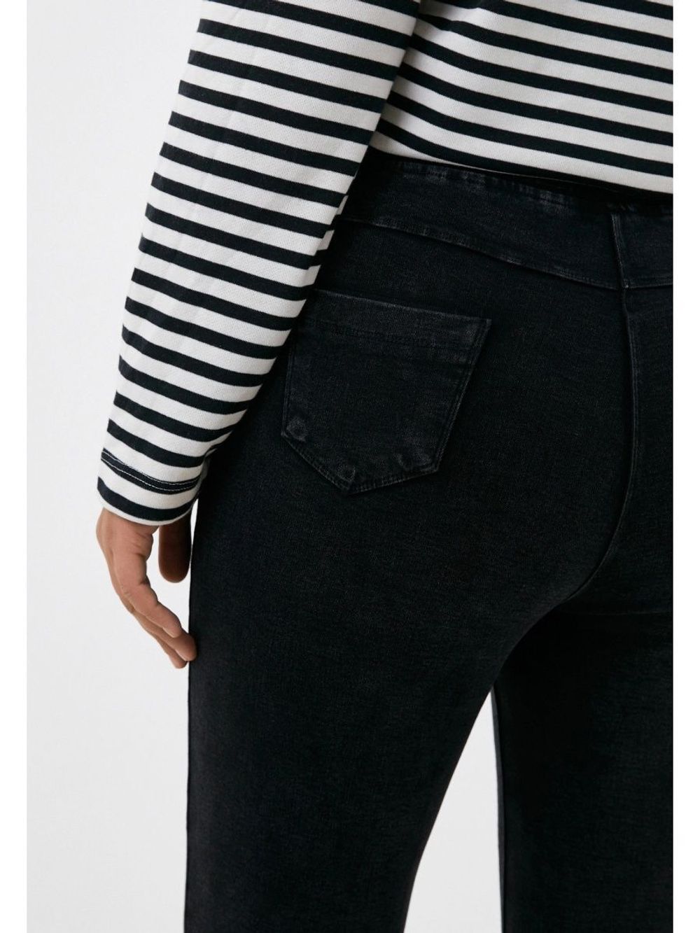 Джеггинсы утепленные больших размеров