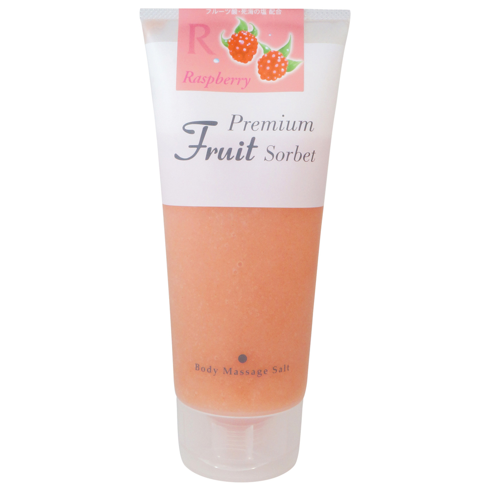 COSMEPRO Premium Fruit Sorbet Body Massage Salt Raspberry