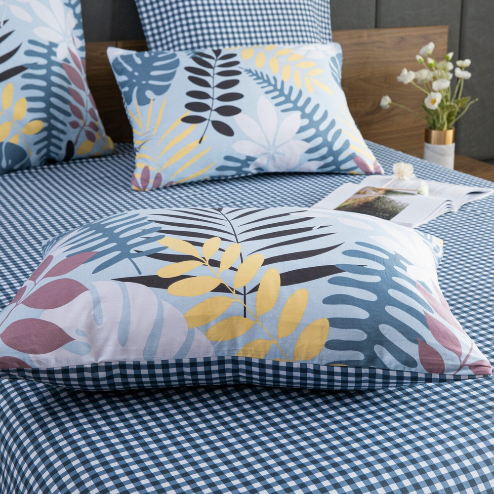 Комплект постельного белья Делюкс Сатин 100% хлопок на резинке LR326