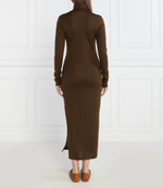 Хлопковое платье POLO RALPH LAUREN - каштановый(211910165)