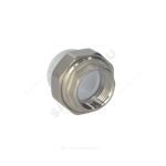 Муфта PP-R комбинированная разъемная белая Дн 25х1/2" ВР VALFEX 10155115