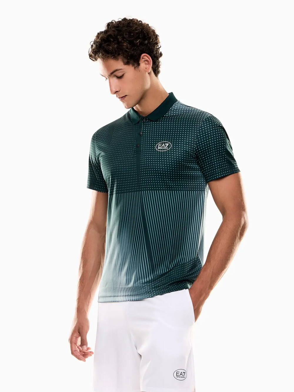 Поло мужское EA7 Emporio Armani