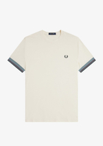Футболка FRED PERRY Twin Tipped Cuff T-Shirt