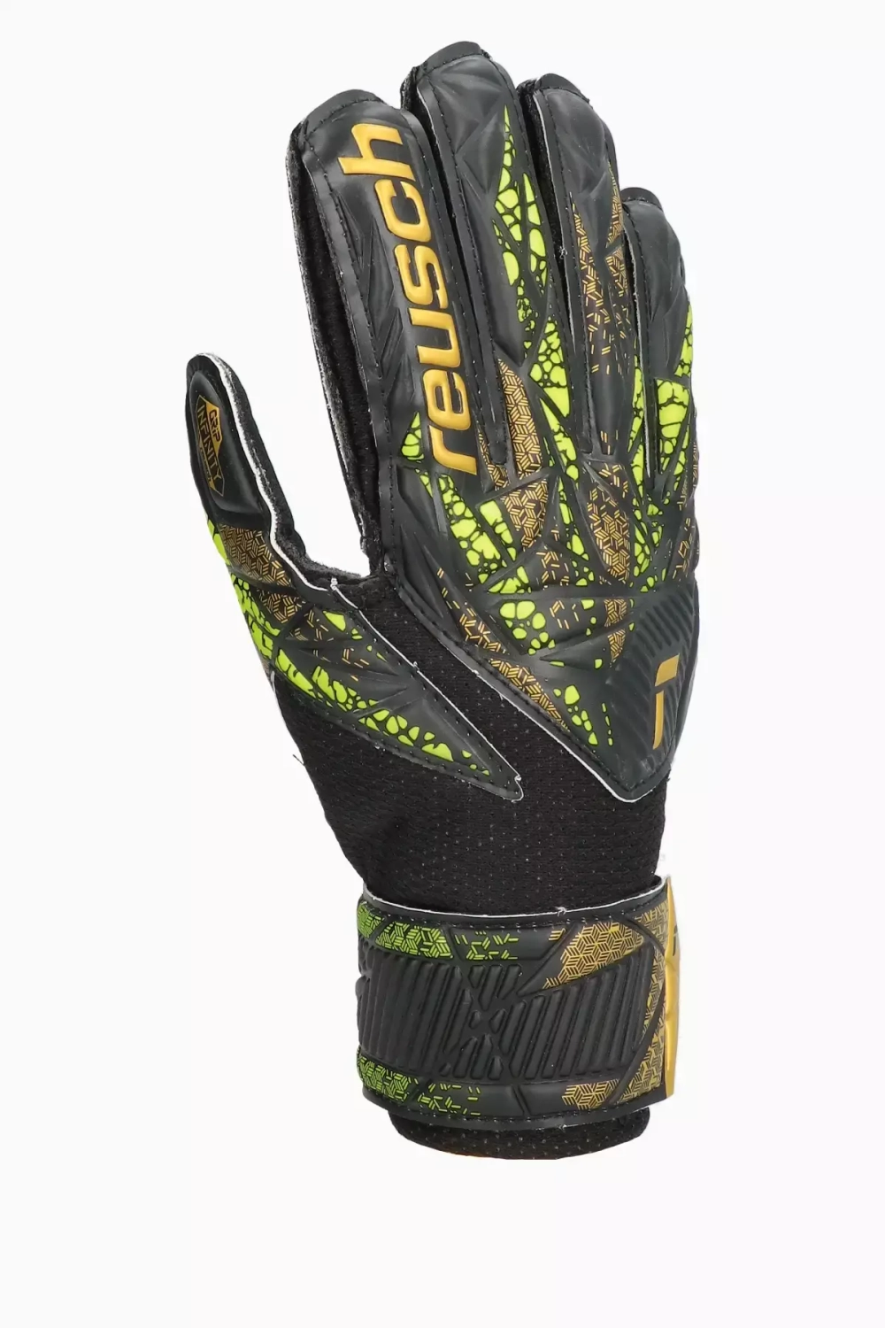 Вратарские перчатки Reusch Attrakt Infinity Finger Support Junior