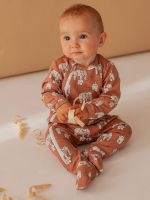 Комбинезон Mjölk Sleep and Play Слоники оригами, уценка