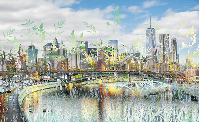 Дизайнерские обои Wall Street Urban