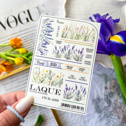 LAQUE, Слайдер-дизайн WB-289