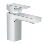 Смеситель для раковины 100, с металлическим сливным гарнитуром Hansgrohe Vernis Shape 71568000, хром