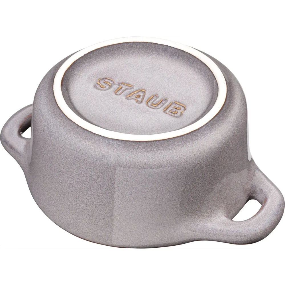 STAUB Мини-кокотница 200мл 10см серый