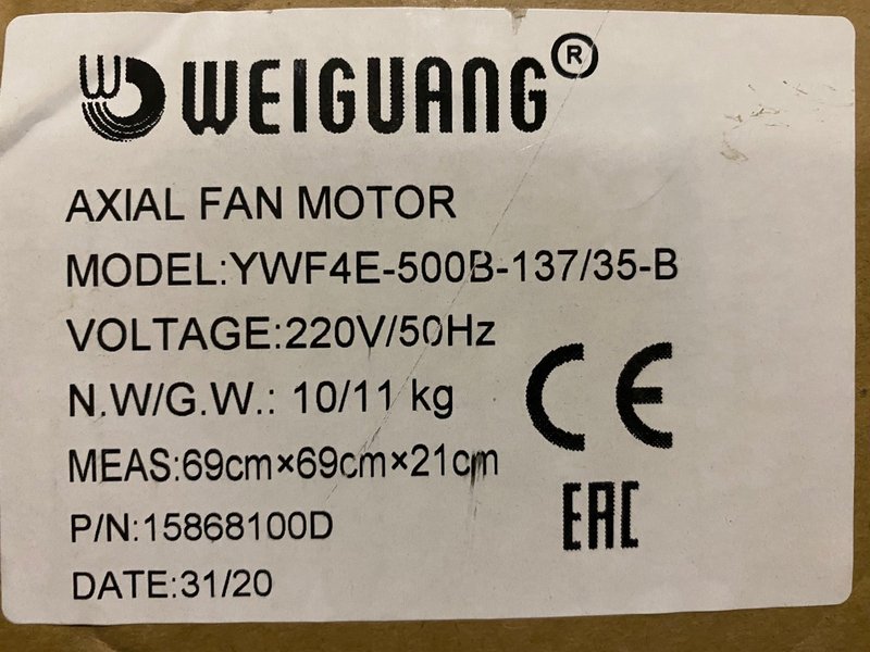 YWF-4E-500-B-137/35-B