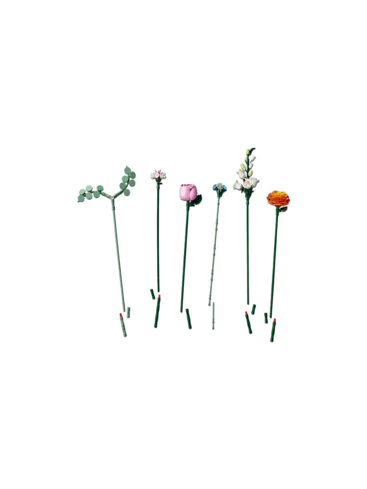 Конструктор Icons 10342 Букет из розовых цветов
