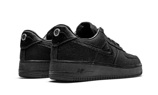 Кроссовки Nike x Stussy Air Force 1 Black Low