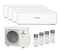 Мульти сплит-система Mitsubishi Heavy 4 x SRK25ZS-W / SCM80ZS-W