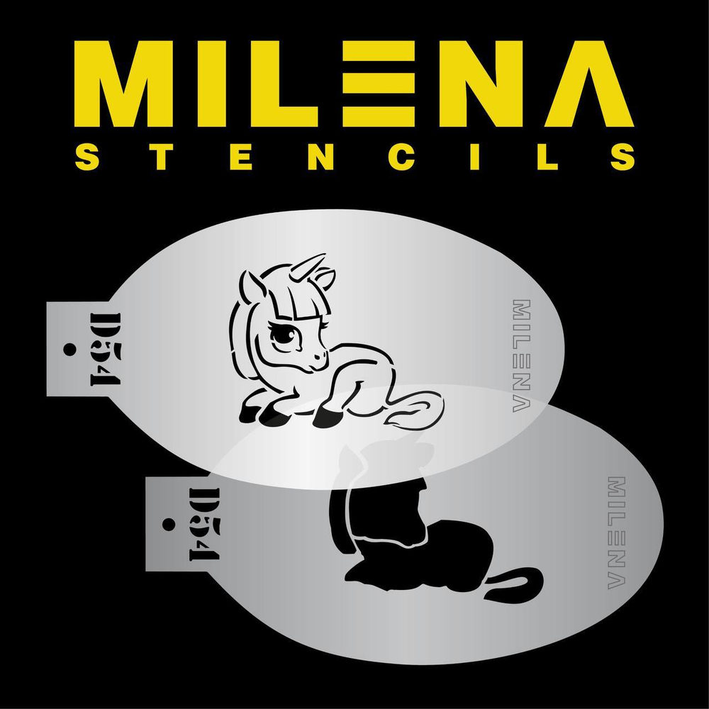 Трафарет Milena D54