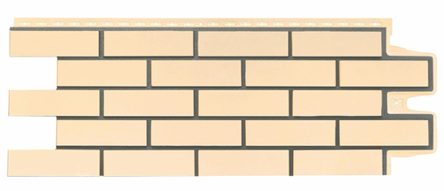 Фасадная панель Grand Line Клинкерный кирпич Премиум Шампань 0.39м2