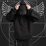 Худи Тандем Тэндай Вестник черный