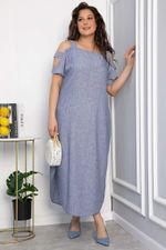 Платье В отпуск (джинс) П13707-8М LT Collection